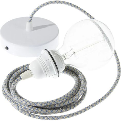 Lampe suspension Creative-cables rd65 lozenge cuivre 50 cm (1/3)