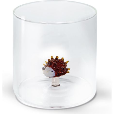 Bicchiere in Vetro Borosilicato 250ml Riccio