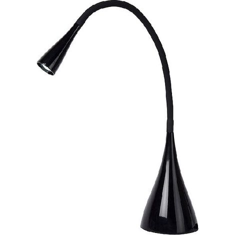 Lampada da scrivania Lucide Zozy LED 4W 3000K nera (1/4)
