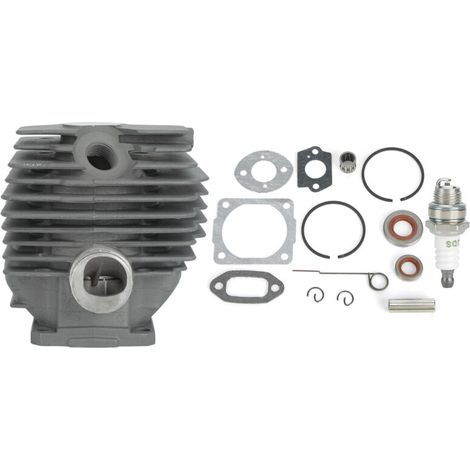Kit de Cylindre et Piston avec Joints de Remplacement pour Scie à Chaîne Électrique 028WB 46mm en Alliage de Zinc 17 Pièces Neuf (1/5)