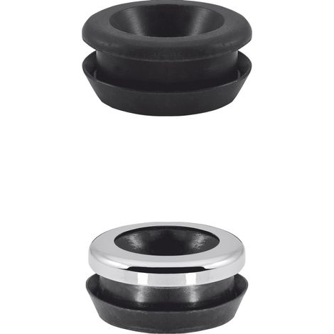 STEDO MÜLET-TRUMPF-VERB.,SCHWARZ D=48, 28-32 ROHR MIT ROSETTE