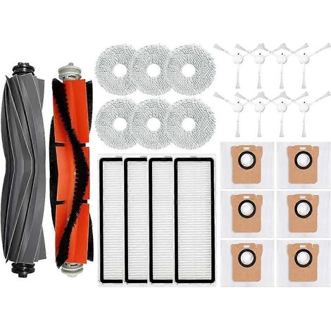 Filtre de avec Xiaomi Dreame Robot Aspirateur X10+ X10 Plus B101GL pièce détachée Accessoires HEPA Filtre Sac à poussière Rag Serpillière Stand Dust Box (1/5)