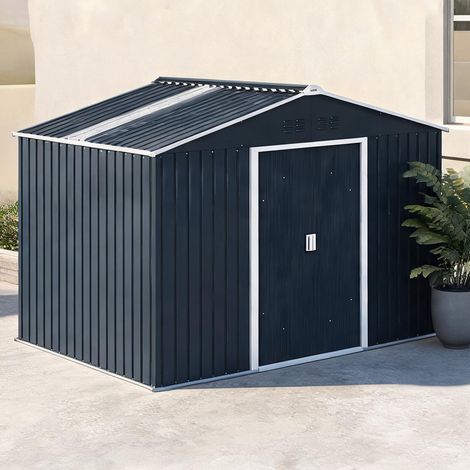 Abri de jardin en acero Galvanizado 277 x 195 x 192 cm (1/5)