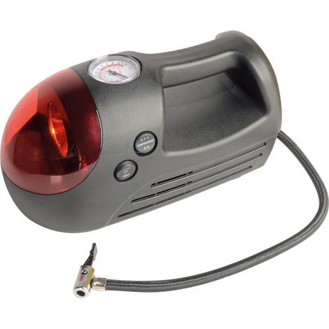LAMS MINI COMPRESOR PARA COCHE CON LUZ 12V=17BAR+3 BOQUILLA=097T (1/3)