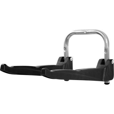 Support mural pour vélo 000371 aluminium, plastique argent-noir V710621 (1/2)