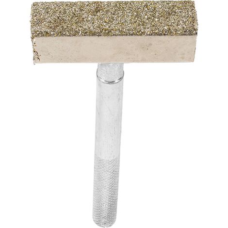 Dresseur de meule diamantée électroplaquée en forme de T, 45 x 100 mm, 1 pièce (1/5)