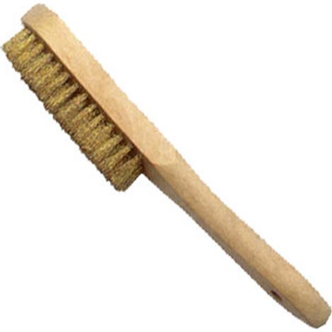 Bellota 50803-3 Handbürste mit Messinggriff aus gewelltem Draht
