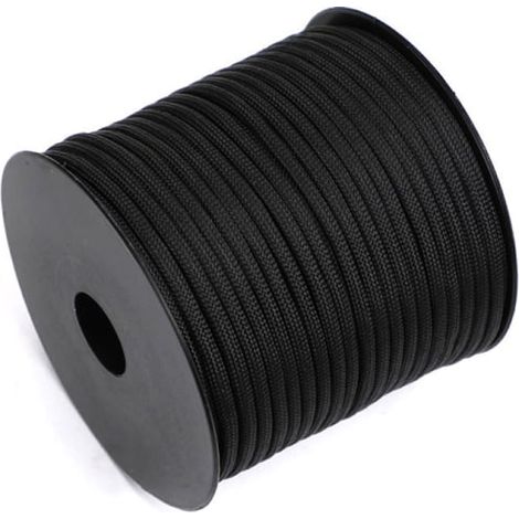 Corde de parachute en polyester à 7 brins de 50 m pour le camping et les activités de plein air