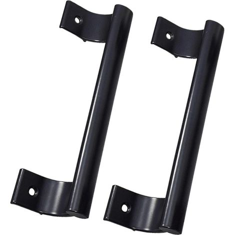 Set mit 2 modernen Aluminium-Schiebetürgriffen – Einfache Montage für Garage, Scheune, Küche, Schaufenster (1/5)