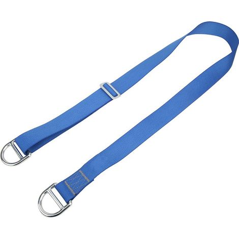 Sangle plate réglable 1,5 m pour équipement d'escalade et entraînement sécurité en extérieur (1/5)