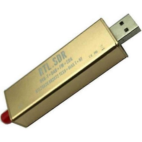 Récepteur SDR RTL V3 Pro avec chipset RTL2832, RTL2832U et R820T2 pour radioamateurs SDR RTL, compatible avec les bandes UHF, VHF, HF, AM et FM de 500 kHz à 2 GHz. (1/4)