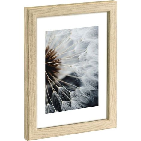 Cadre photo en plastique "Breeze", chêne, 13 x 18 cm