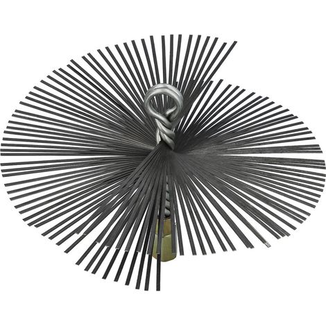 Cepillo deshollinador de acero inoxidable 200 mm M12