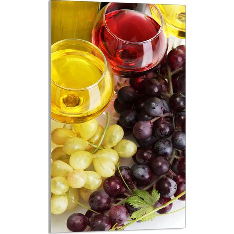 TAGLIERE IN VETRO 30x52 Vino (1/5)