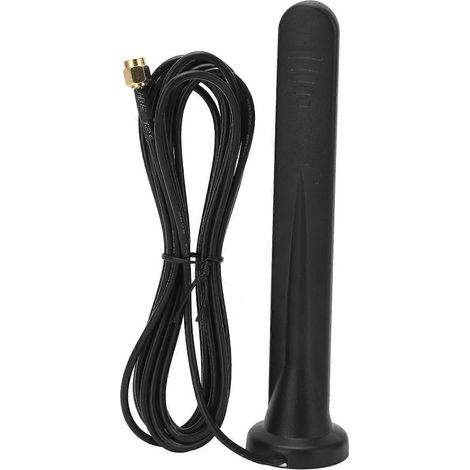 Wasserdichte Antenne 12 dBi 5G RG174 Roter Kupferdrahtkern ABS-Material Integriertes Gehäuse Saugnapf A