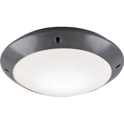 Plafonnier d'extérieur, Anthracite, Durchmesser 26cm (1/5)