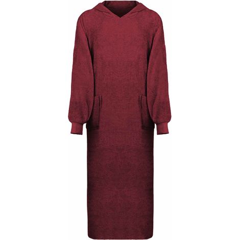 vidaXL Sweat à capuche couverture KINN Rouge XXL Coton (1/5)