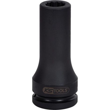 KS Tools 3/4" Kraft-Stecknuss Vielzahn, lang, 17mm - 455.0010
