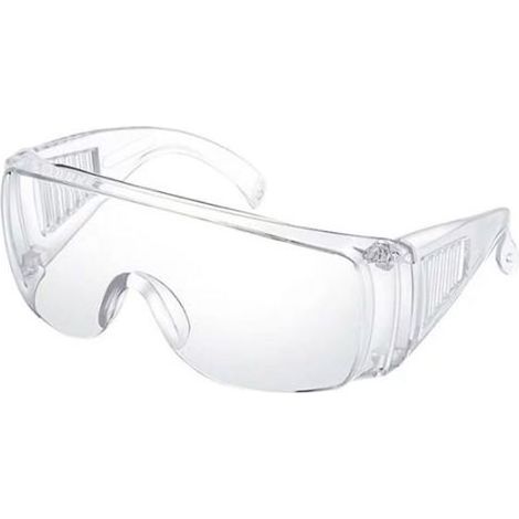 pair Lunettes coupe-vent à persiennes, lunettes de protection transparentes pour cyclisme, résistantes aux chocs, à la poussière, au brouillard, aux gouttelettes et aux éclaboussures (1/5)