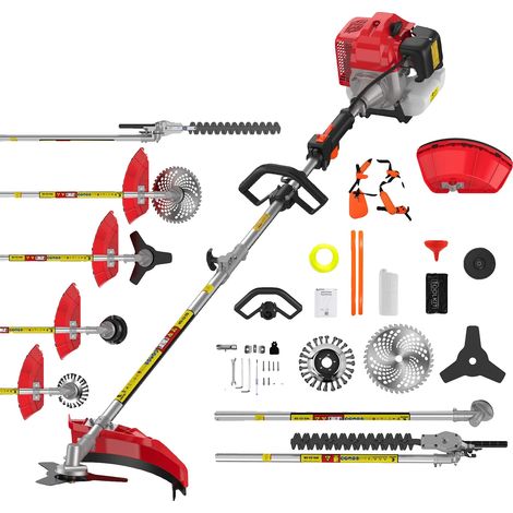 Cortacésped, multiherramienta 5 en 1, diseño ergonómico, 5 EN 1 (1/2)