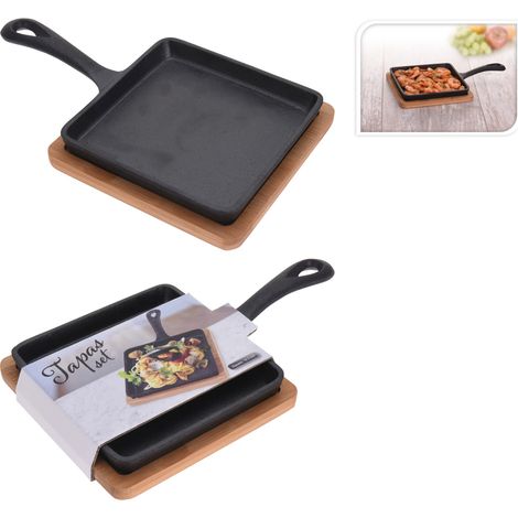 Excellent Houseware Tapas Tapaspfanne flach