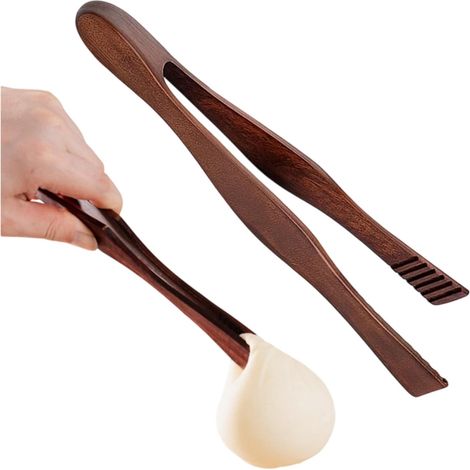 Pinces en bois réutilisables pour sacs à pain et aliments, avec fermeture hermétique, pour la cuisine, le garde-manger et la conservation des emballages.-AquaForge (1/5)