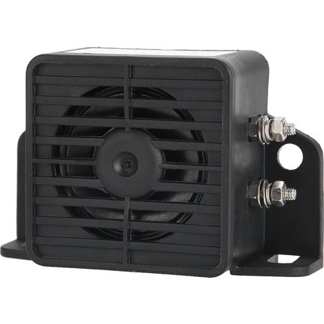Sirena di allarme di sicurezza da 112 dB per veicoli universali, alimentazione DC 12V-80V (1/5)
