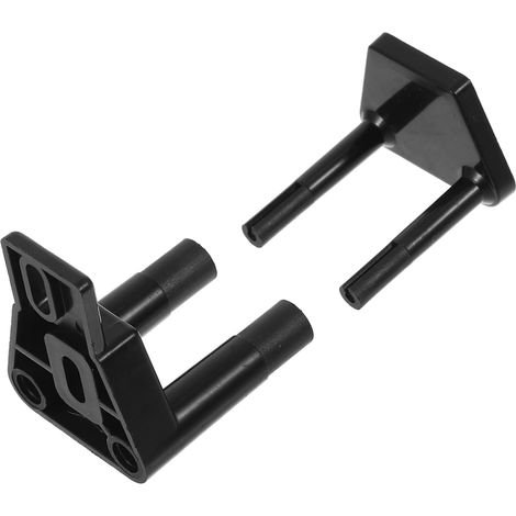 Guide de sol pour porte de grange coulissante noir (1/5)