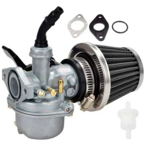 Carburateur Tecumseh OHV125 OHV130 OVH135 avec filtre à air et vanne d'arrêt – Modèle de remplacement 640065A – Kit complet avec accessoires (1/4)