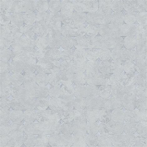 Graphic wallpaper wall Profhome 396566 non-woven wallpaper textured used look and metallic highlights grey silver 5.33 m2 (1/5)
