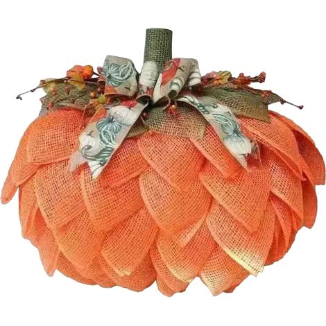 Couronnes d'halloween pour Porte d'Entrée - Couronne Porte Citrouille Décor (1/5)