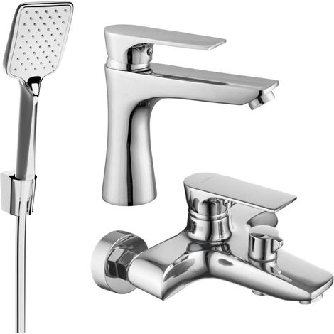 Mexen Axel R62 Badewannenset, Chrom - 73803R62-00 (1/4)