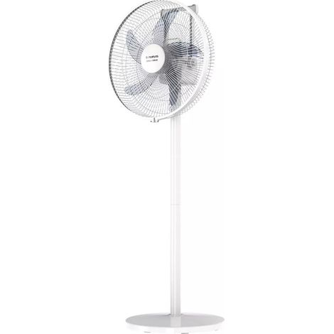 Ventilateur sur pied 40cm 35w 5 vitesses blanc - Taurus - BOREAL16CRGO (1/5)