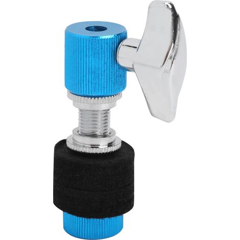 Embrayage pour cymbale charleston en alliage aluminium, accessoire batterie jazz (Bleu) (1/5)