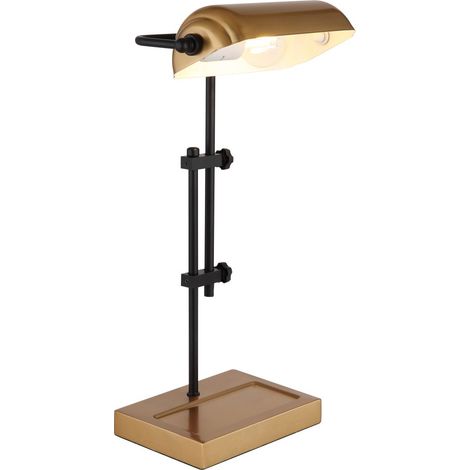 Globo - lámpara de mesa - MARID - natural - metal - lámpara de