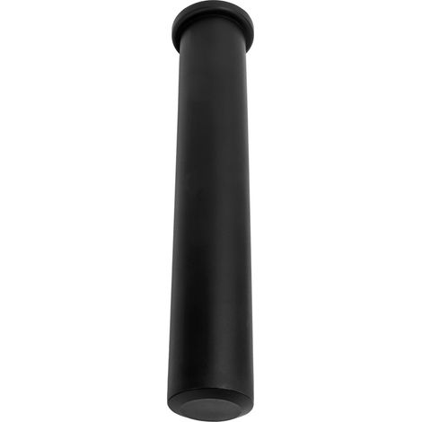 Adaptateur pour barre d'haltères en polypropylène noir, convertissant un diamètre de barre de 25 mm à 50 mm. Accessoire pour équipement de fitness, 303 mm / 11,93 pouces. (1/5)