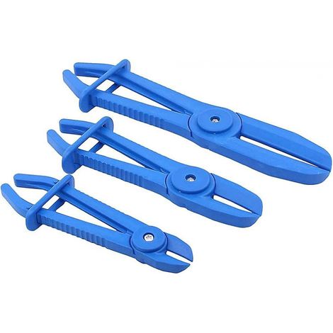 BEBUSINGOTO Schlauchschellen 3 Stück Schlauchklemmen Schlauchschellenzange Schlauchklemmen Kühlmittelschlauchschellen 155 185 250 mm