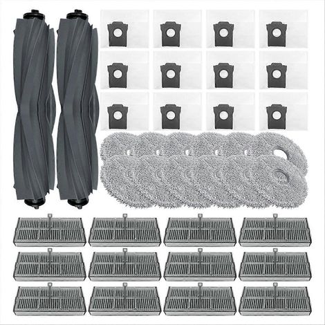 X40 Pro Saugroboter Hauptbürstentuch HEPA-Filter Ersatzset Motorbürste Haushaltszubehör (1/5)