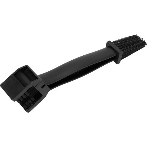 Lave-chaîne pour moto et vélo, brosse de nettoyage de chaîne, outil de lavage, accessoires vélo, noir. (1/5)