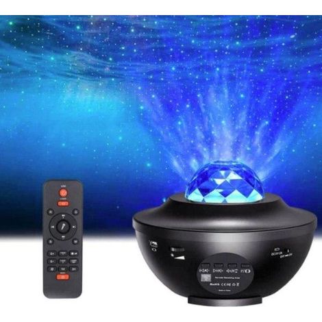 Filiyano – Lampe galaxie LED - Lampe étoile / Veilleuse Projecteur d'étoiles Noir (1/5)
