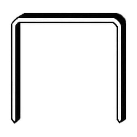 5 000 Agrafes Galvanisées D-12 - 12.5x12x0.5x1.25 mm - D-Work (1/2)