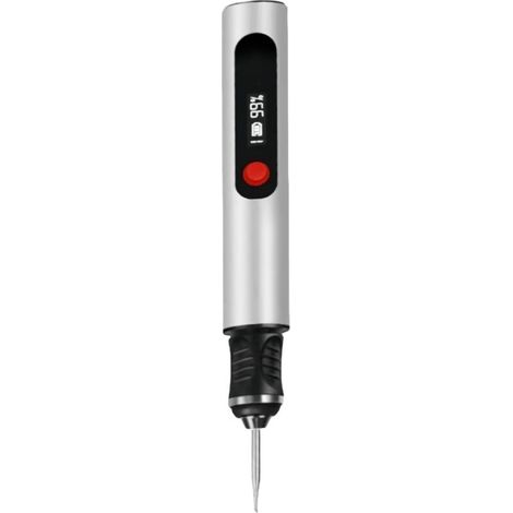 Kit d'outils de gravure électrique, stylo de gravure rechargeable sans fil USB, mini outils de sculpture rotatifs avec forets et gabarits (1/5)