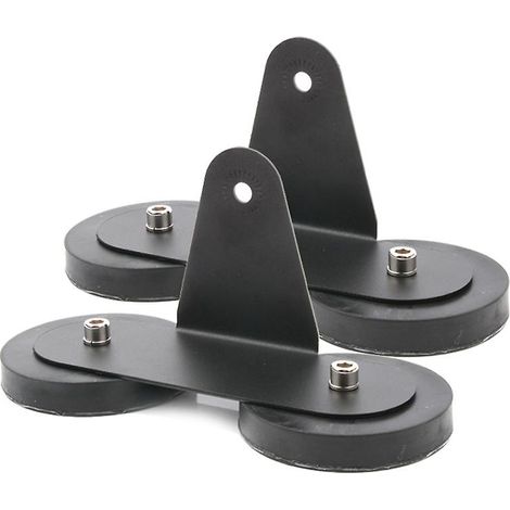 Leistungsstarke magnetische Saugnapf-Montagehalterungen für rechtsgebogene LED-Lichtleisten (1/5)