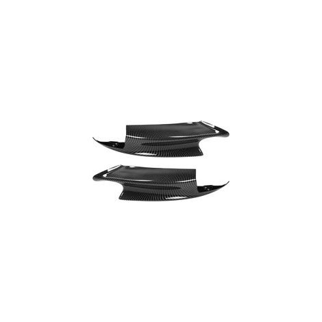 Paire de déflecteurs de lèvre de pare-choc avant, séparateur adapté au Style E90 E92 E93 M3 2007 2012 en Fiber de carbone (1/5)