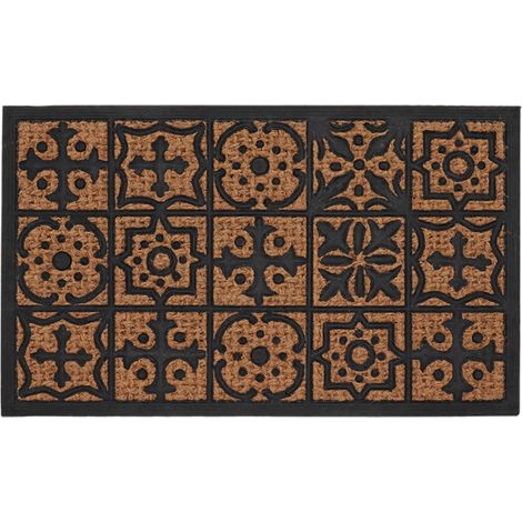 Fußmatte aus Mosaikfasern