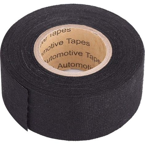 Ruban Isolant, Ruban de faisceau de câblage automobile auto-adhésif en feutre, Ruban de Câbles, pour faisceau de câblage électrique automobile, isolation, protection (32 mm x 15 m) (1/4)