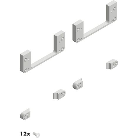 CINETTO PS40.02 Adapter zur Schraubbefestigung, Zamak (1/4)