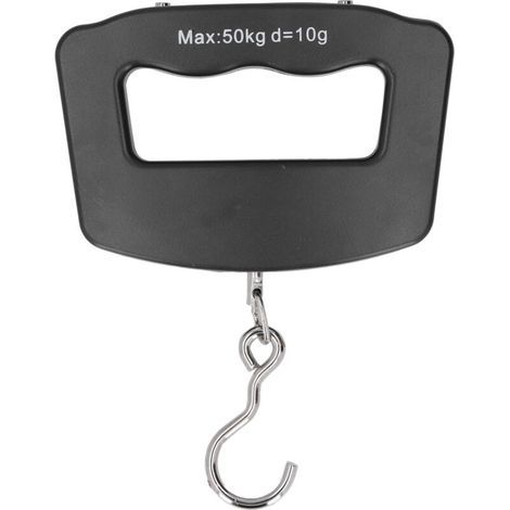 50kg hanging digital scale, with hook, LCD display, unit conversion, for shopping, fishing, household use (1/5)