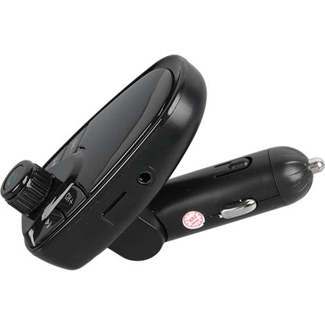 Autoladegerät mit zwei USB-Anschlüssen, großem Display, Bluetooth, MP3-Player, Freisprecheinrichtung, FM-Transmitter und Schnellladefunktion (1/5)