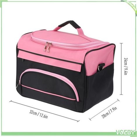 Sac à outils de coiffure - FAFECI - Rose - Nylon - 32x24x20 cm - Mixte (1/5)